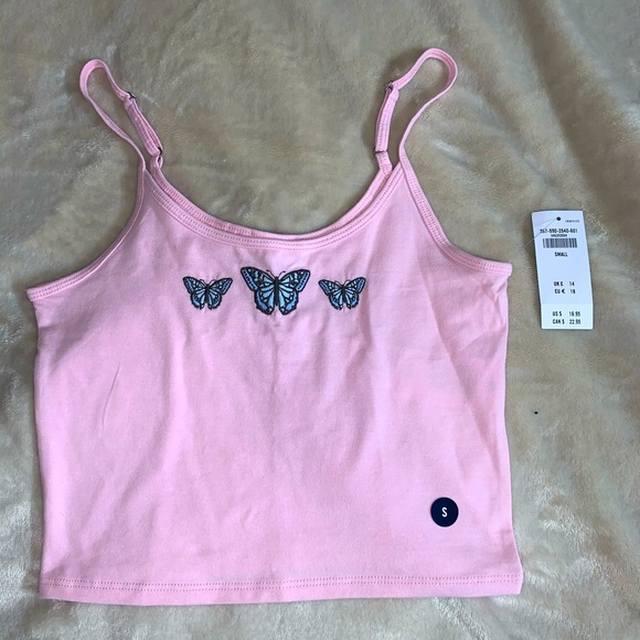 Hollister Tops - HOLLISTER| Butterfly Tank Top